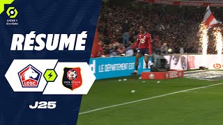 LOSC LILLE - STADE RENNAIS FC (2 - 2) - Highlights - (LOSC - SRFC) / 2023-2024