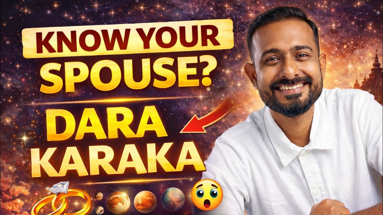 Darakaraka Revealed: Who Will Be Your Partner?..#partner #love #marriage 