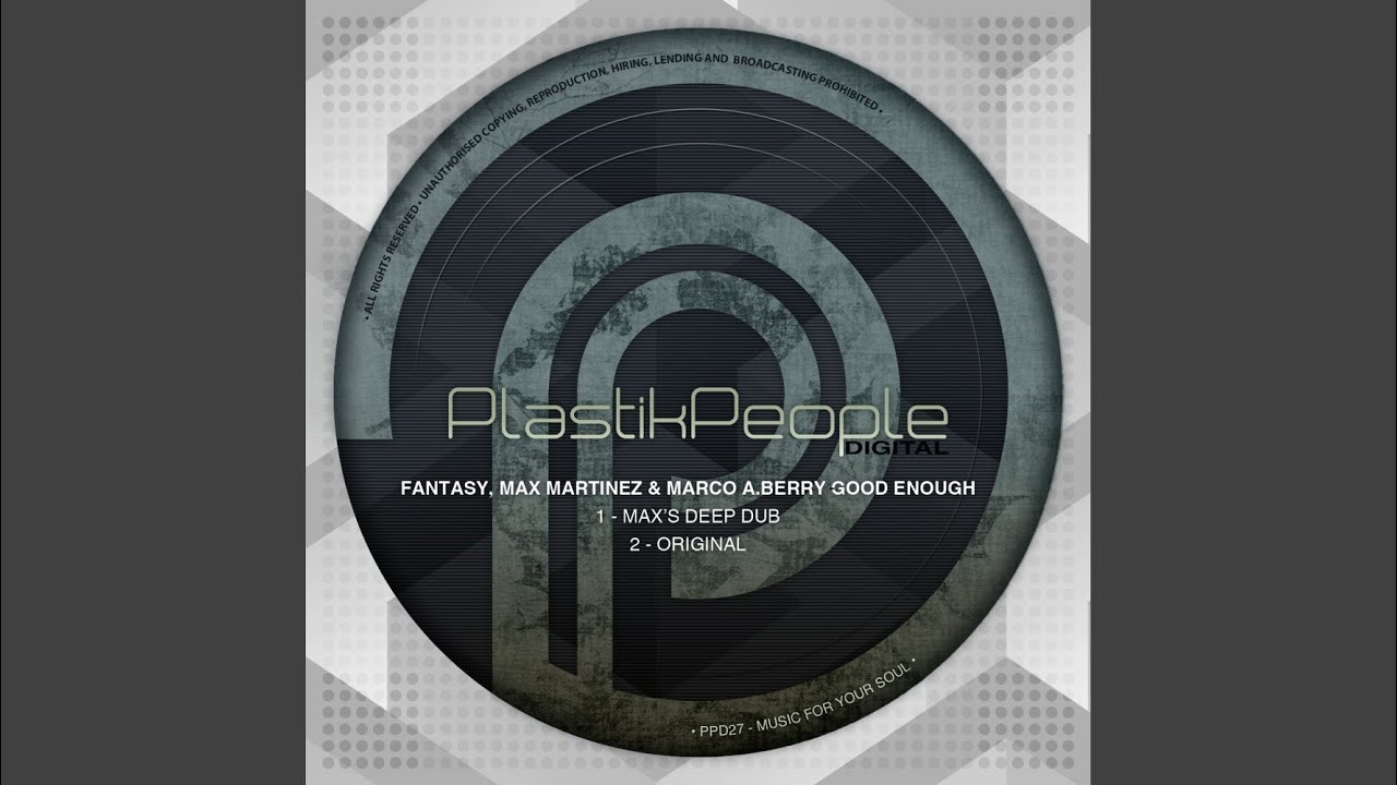 Watch Good Enough (Original Mix) on YouTube Watch Good Enough (Original Mix) on YouTube