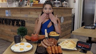 THE ‘SHOVEL IT DOWN!’ | FULL ENGLISH BREAKFAST CHALLENGE | Stuffed By Cartwright