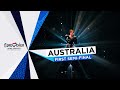 Montaigne  technicolour  live  australia   first semifinal  eurovision 2021