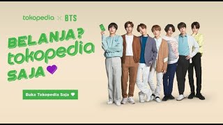 BTS IKLAN BELANJA TOKOPEDIA SAJA (TOKOPEDIA X BTS) 2021 Full Version #bts #tokopedia