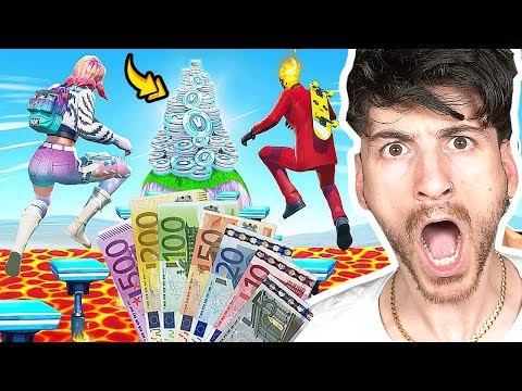du KRIEGST 100€ wenn ich STERBE (KEIN FAKE) Deathrun in Fortnite