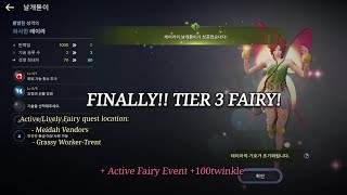#bdmkr Active/Lively Fairy Quest Location, Meidah Vendor, Grassy Worker-Trent.Fairy Event 100twinkle