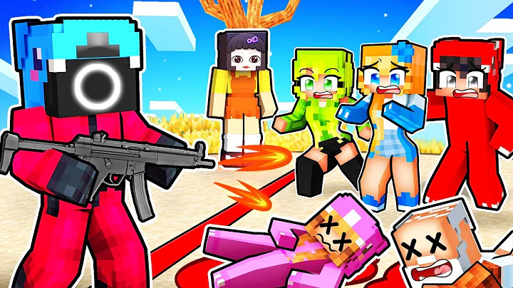 Playing as a GUARD in Squid Game! (Minecraft)