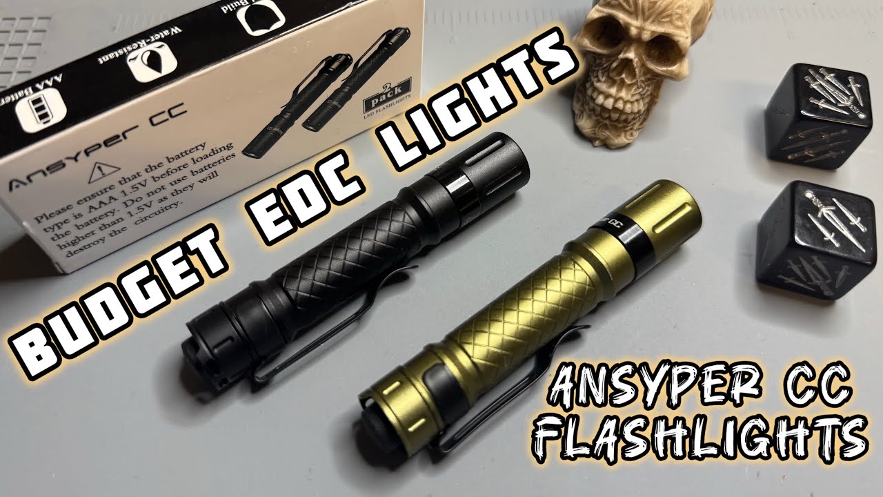 Ansyper 2 pack Flashlights | Cheap Olight Alternatives…