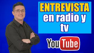 ¿Cómo hacer una entrevista para radio o tv?