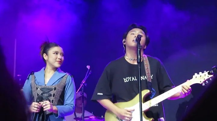 By My Side - Zack Tabudlo and Tiara Andini Live Performance on UMUSIC Fanverse 2022 (Fancam)