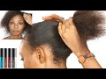 WOW 💄MELANIN  HAIR AND MAKEUP TRANSFORMATION WOC DARK SKIN BROWN SKIN MAKEOVER