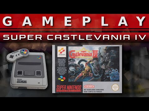 Video Gameplay : Super Castlevania IV [SNES]