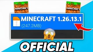 Minecraft Patch 26.13 review | Minecraft Patch 1.26.13.1 | Shader Fix Update🔥