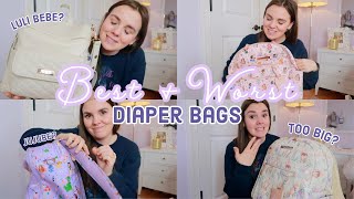 BEST & WORST | Diaper Bags