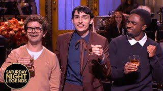 Finn Wolfhard’s Hilarious SNL Monologue – ‘Stranger Things’ Cast Reunion on SNL