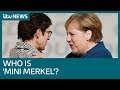 'Mini-Merkel' wins race to replace party leader - but who is she? | ITV News
