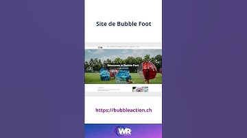 🥳Série réalisation : Site de Bubble Foot https://bubbleaction.ch #website #Joomla #entrepreneurs
