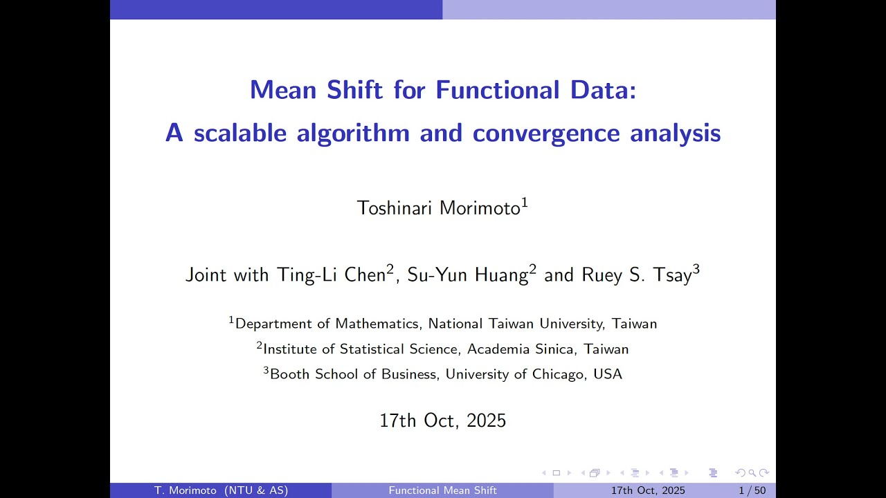 Mean Shift for Clustering Functional Data: A Scalable Algorithm and ...