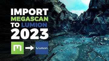 Lumion 2023 Import any Megascan Assets to #lumion