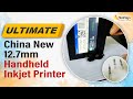 Use Ultimate China New 12.7mm Handheld Inkjet Printer at HeatSign