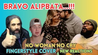 BRAVO ALIPBATA‼️BOB MARLEY'S 'NO WOMAN NO CRY' FINGERSTYLE COVER REACTIONS