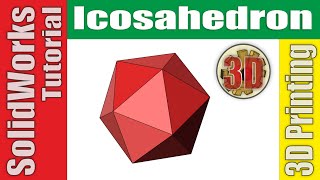 How to make an Icosahedron in SolidWorks