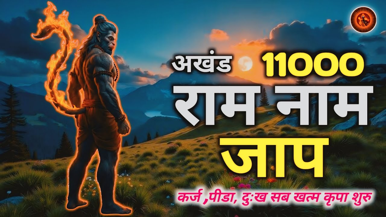 अखंड राम नाम जाप 11000 बार|Shri Ram Naam Jaap 11000 Times|Ram Ram Chanting 1 राम @thecreativegalary