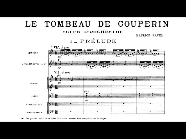 Ravel - Tombeau de Couperin : Rigaudon final : A.Mayer / Symph Bamberg / J.Hrusa