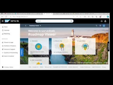 SAP implementation Roadmap Viewer - YouTube