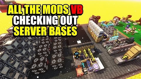 Checking out Server Base All The Mods VolcanoBlock Community Server