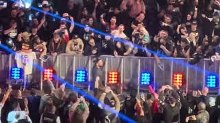 Roman Reigns Entrance at WWE Hall of Fame Ceremony 2024