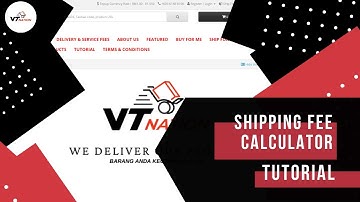 VT Nation | Tutorial Shipping Fee Calculator