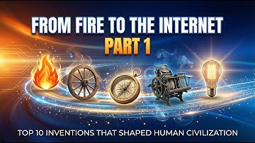 From Fire to the Internet: Top 10 Inventions That Shaped Human Civilization (PART 1)