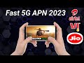 New Best Gaming APN to Get 100 mb Speed for jio vi Airtel