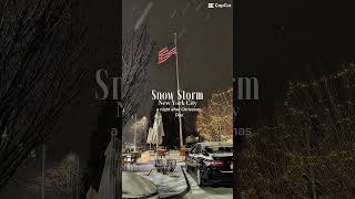 Download Lagu Snow just started to get accumulated until tomorrow... Stay warm NYC... ✨SIMPLYROZEN #nyc MP3