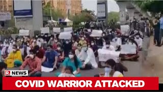Telangana: Gandhi Hospital Staff Protest Against Attack On Doctors