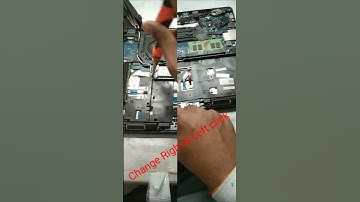 Dell 5480 right & left click not Working