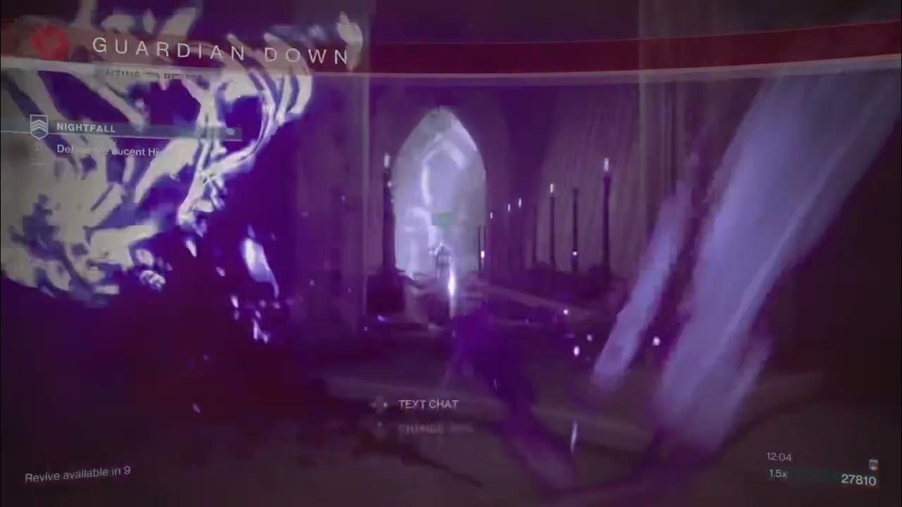 How To Kill Lightbearer Knight Destiny 2 Destiny 2 - Instant Kill by Lightbearer Looking at Other Direction