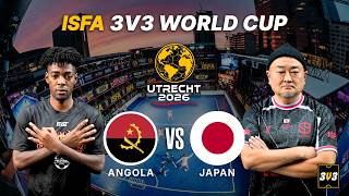 ANGOLA v JAPAN (Group B) | ISFA World Cup 2026 - 3v3 Street Football