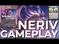 NERIV, CRACKLING VANGUARD EDH Gameplay vs Narset, K'rrik, Phelddagrif MTG Deck Tech Guide Commander