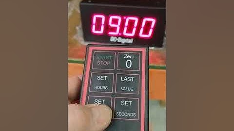 DC-25T-DN-W (2.3-Inch Wireless Count Down Timer)