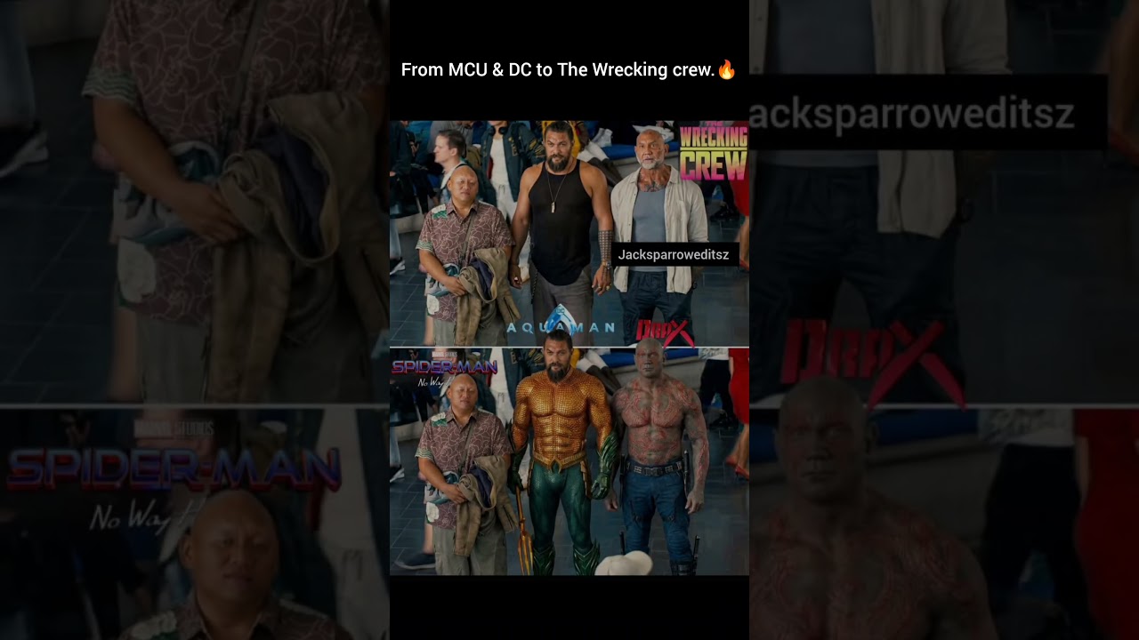 From MCU & DC to The Wrecking, Crew.🔥