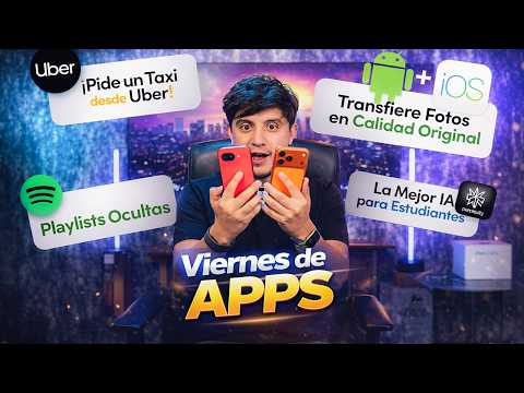 ¡Regresa Viernes de Apps! Trucos de Spotify, Actualización Uber Taxis, Android vs iOS y más