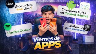¡Regresa Viernes de Apps! Trucos de Spotify, Actualización Uber Taxis, Android vs iOS y más