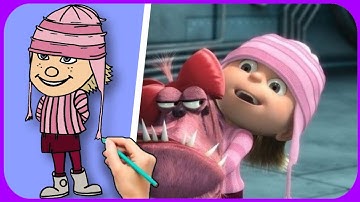 Despicable ME 4 | How To Draw Edith Gru