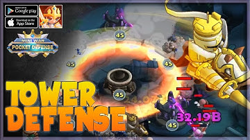 MINI WAR: POCKET DEFENSE Gameplay (Android/iOS) Tower Defense -  APK HD | Furo Walkthrough