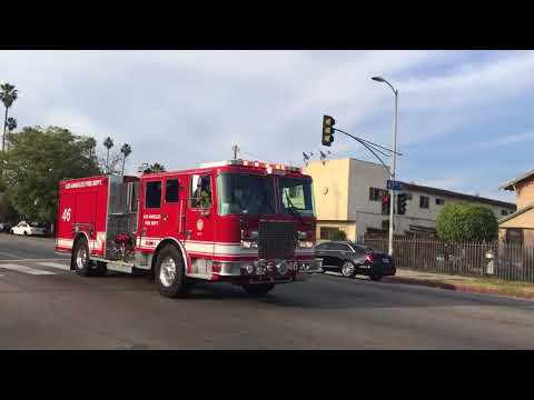 Lafd engine 46 responding code 3