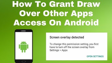 How to grant draw over other apps permission on android