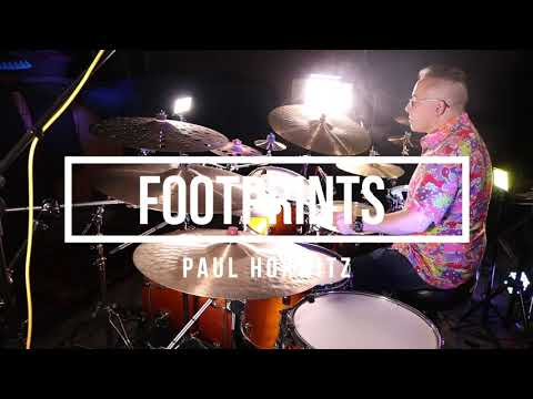Footprints Drum Cover