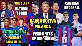 BARÇA ACTIVA PALANCA Y A INSCRIBIR | CAMBIO DORSALES | NEYMAR Y JOAO FÉLIX VINCULADOS...