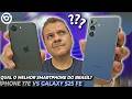 iPhone 17e VS Galaxy S25 FE - Qual O MELHOR Smartphone "PREMIUM de Entrada"?