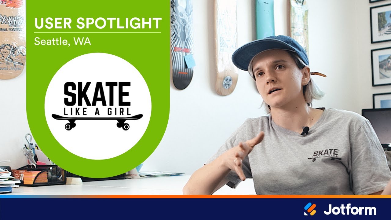 How Skate Like a Girl uses Jotform for registrations YouTube